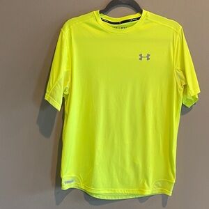 Under Armour Men's Bright Yellow Short Sleeve Performance Tee